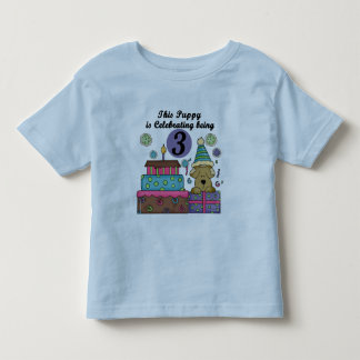 T-tröjor och gåvor från 3:e födelsedagen t-shirt