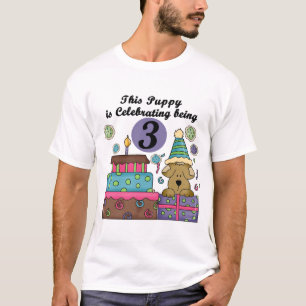 T-tröjor och gåvor från 3:e födelsedagen t shirt