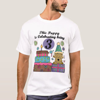 T-tröjor och gåvor från 3:e födelsedagen t shirt