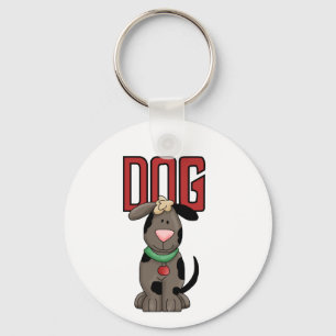 T-tröjor och hund nyckelring