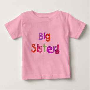 T-tröjor och presenter för stora syster tee shirt