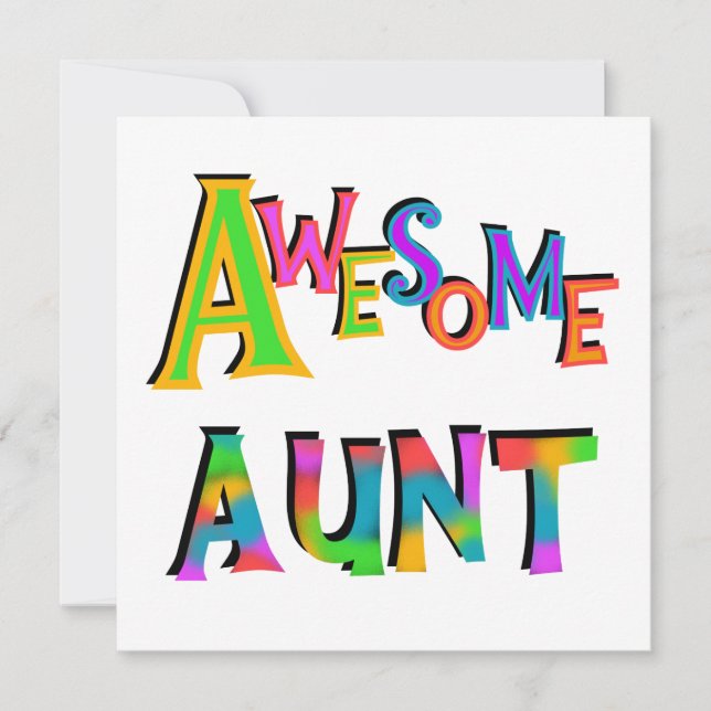 T-tröjor och presenter från fantastisk Moster (Framsida)