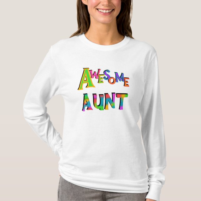 T-tröjor och presenter från fantastisk Moster T-shirt (Framsida)