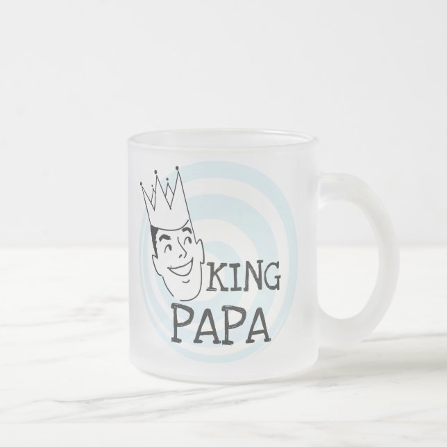 T-tröjor och presenter från kung Pappa Frostad Glasmugg (Höger)
