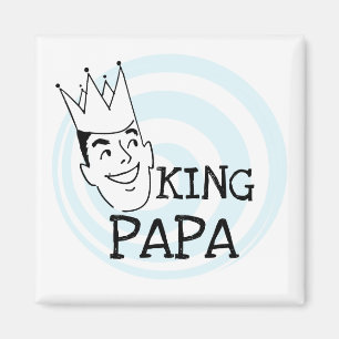 T-tröjor och presenter från kung Pappa Magnet