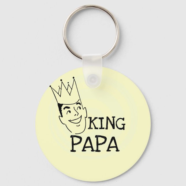 T-tröjor och presenter från kung Pappa Nyckelring (Framsida)