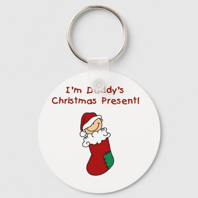 T-tröjor och presenter från pappor nyckelring (Framsida)
