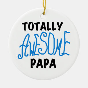 T-tröjor och presenter i Pappa, Fantastisk Julgransprydnad Keramik