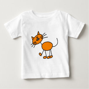 T-tröjor och presenter i stick figur tee shirt