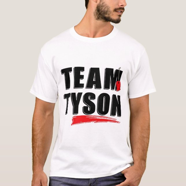 T TYSON Vintage Namn Funny Present Shirt (Framsida)