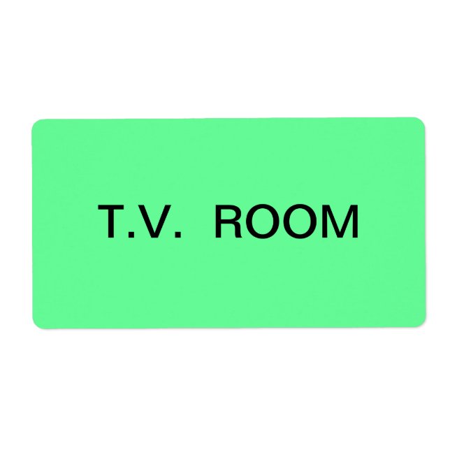 T.V. Rumspackning och Flytta Fraktsedel (Framsidan)