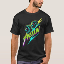 t.W.i.N. Thrash Metall Neon Logotyp T-Shirt