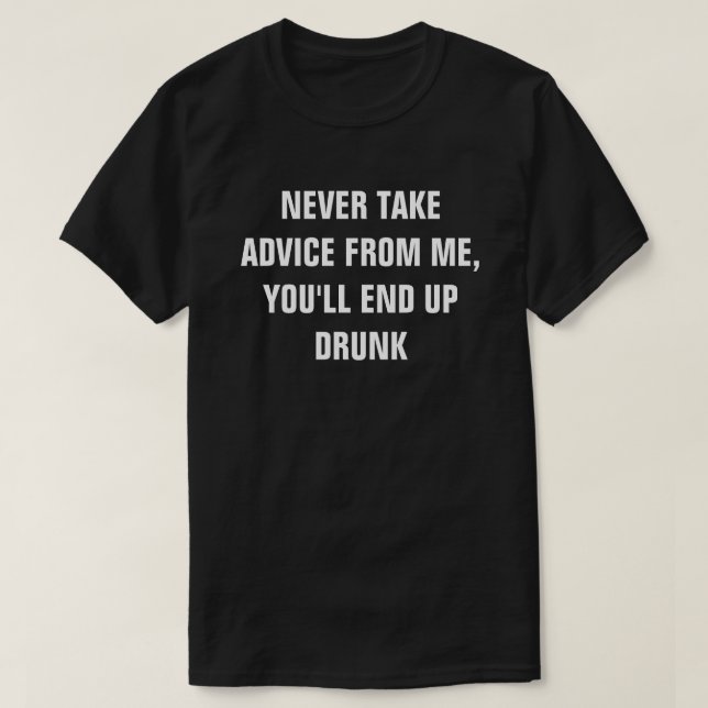 TA ALDRIG RÅD FRÅN MIG, DU KOMMER ATT SLUTA MED DR TEE (Design framsida)