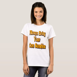 Ta alltid med t-shirt
