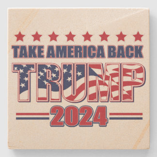 Ta Amerika tillbaka trump 2024 Stenunderlägg
