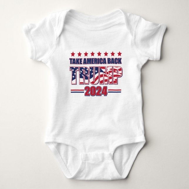 Ta Amerika tillbaka trump 2024 T Shirt (Framsida)