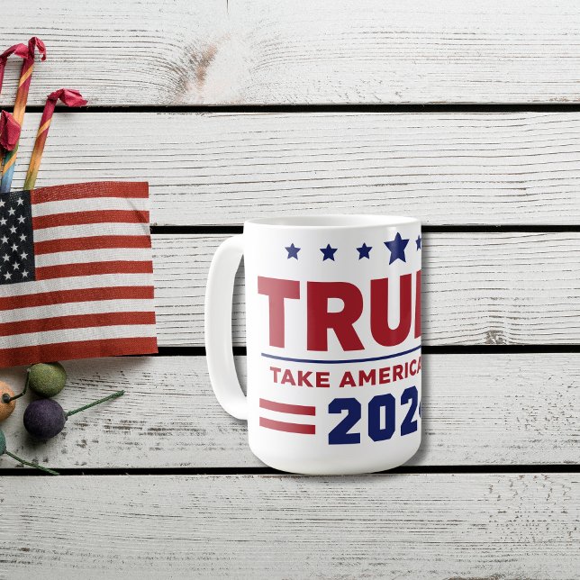 Ta Amerika tillbaka trumpen 2024 Kaffemugg (Trump 2024 coffee cup mug)