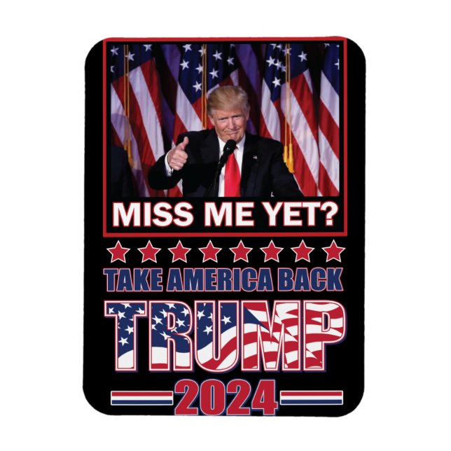 Ta Amerika tillbaka trumpen... Magnet (Vertikal)