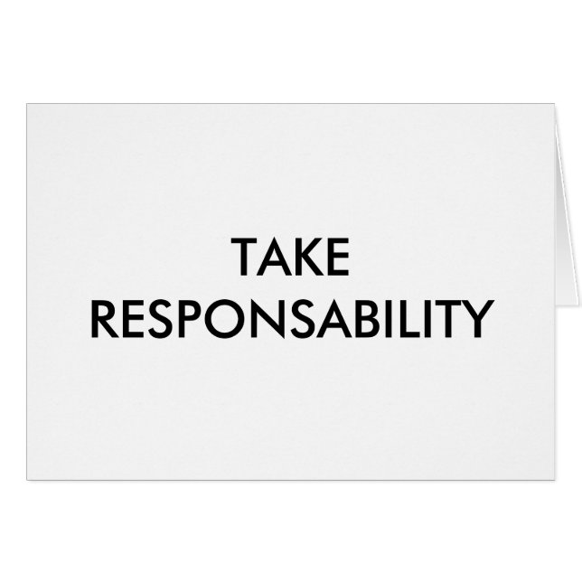 TA ANSVAR HÄLSNINGSKORT (Framsidan Horizontal)