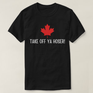 Ta Av Dig Hoser Kanada ,Eh Rolig Lönnlöv Design T Shirt