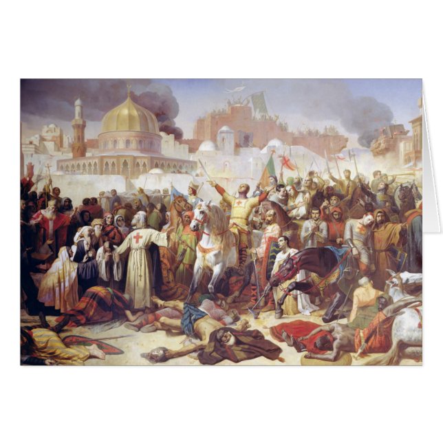 Ta av Jerusalem Hälsningskort (Framsidan Horizontal)