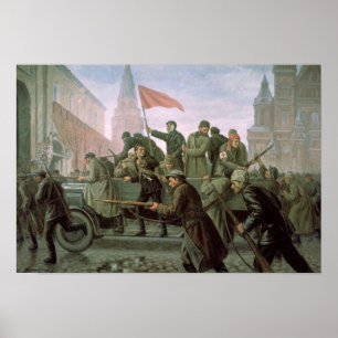 Ta av Moscowen Kremlin i 1917, 1938 Poster