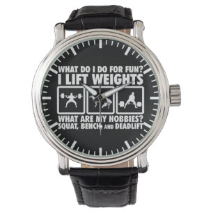 Ta av planet, Motivational Deadlift - Armbandsur