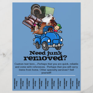 Ta bort affärspromflygartempl för skräppost eller reklamblad