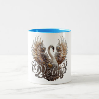 "Ta bort band-Logotyp" Två-Tonad Mugg