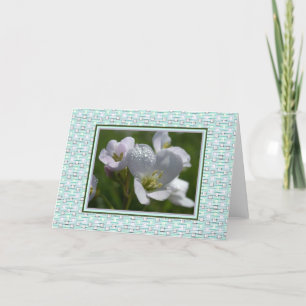 Ta bort blommor helgkort
