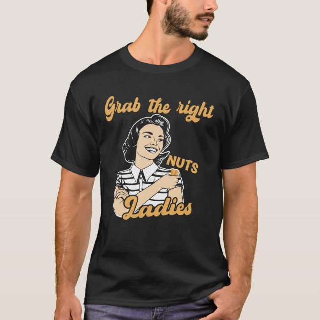 Ta bort den höger nöt nöt-allergisallut t shirt (Framsida)