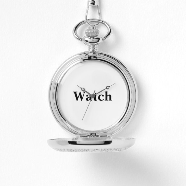 Ta bort denna text & lägg till din egen design män armbandsur (Framsida)