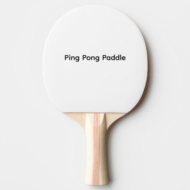 Ta bort denna text och lägg till din egen design pingisracket (Framsidan)