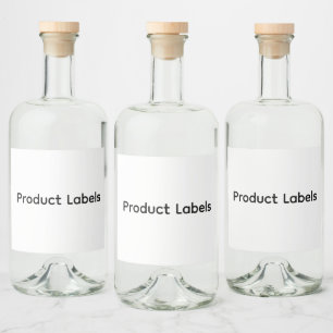 Ta bort denna text och lägg till din egen design spritflaskor etikett