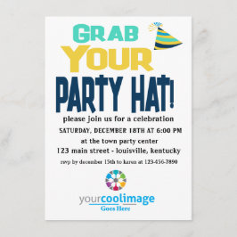 Ta bort din företagsinbjudan från Party Hat Editab Inbjudningar