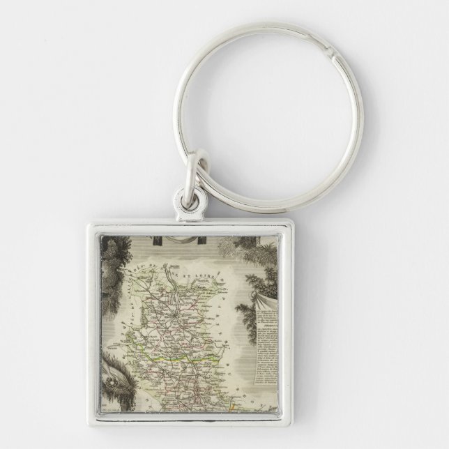 Ta bort eventuell lucka fyrkantig silverfärgad nyckelring (Framsidan)