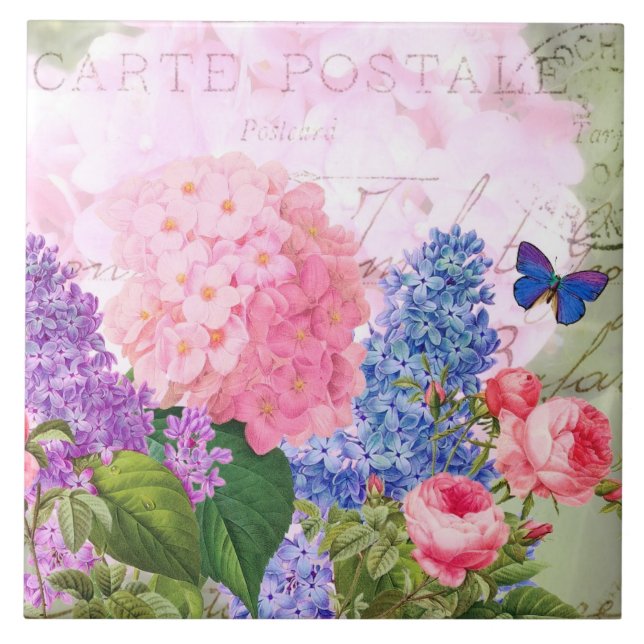 Ta bort färgreducerad keramisk platta för Fransk a Kakelplatta (Framsidan)