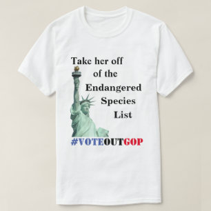Ta bort henne från listan över utrotningshotade ar t shirt