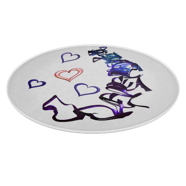 Ta bort kedjan för mitt hjärta Choppboard (Hörn)