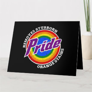 Ta bort kvarstående Orangar i Pridet Månad för HBT Kort