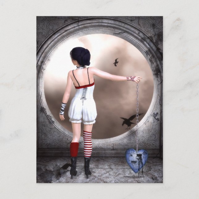 Ta bort mitt brutna hjärtslitande vykort (Framsida)