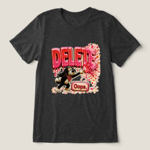 Ta bort Oops Rolig Tech T-Shirt för Programmerare