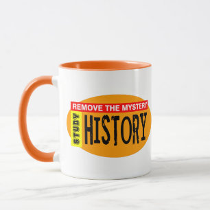 Ta bort Orangen för mysteriets historik Mugg