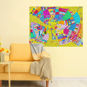 Ta bort roligt Chill Out Ord Poster