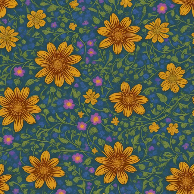Ta bort Roligten för Coola Facts Om Vild Flowers - Presentpapper (A Journey Through Nature's Beauty - Unraveling the Cool Fun Facts About Wild Flowers)