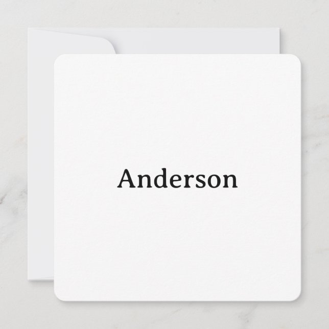 Ta bort text Ersätt Egen Design 5,25" Rundad Tack Kort (Framsida)