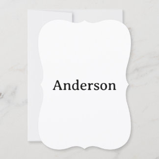 Ta bort text Ersätt Egen Design 5" x 7" Fäste Tack Kort