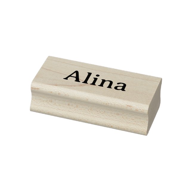 ta bort text lägg till egen design 1" x 2,5" stämpel (Stämpel)