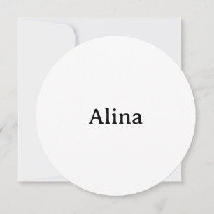 ta bort text lägg till egen design 5,25"x5,25" Cir Tack Kort