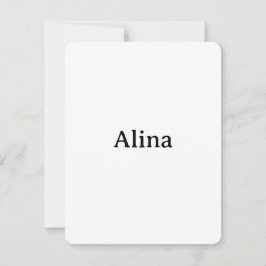 ta bort text lägg till egen design Rundad 10,8 cm Inbjudningar